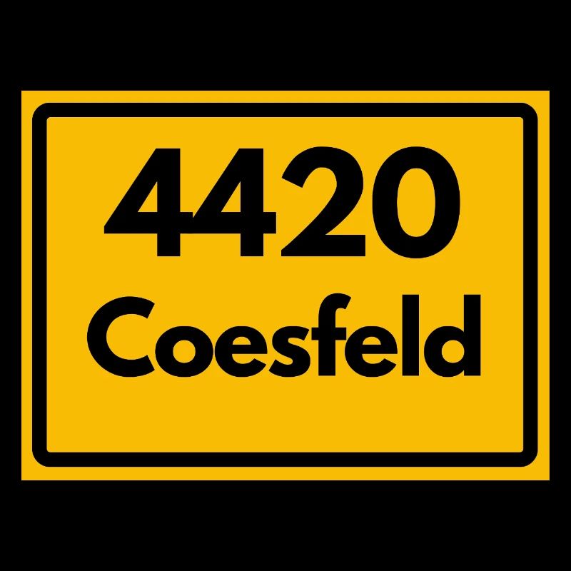 ALTE POSTLEITZAHL PLZ RETRO 4420 COESFELD – NRW