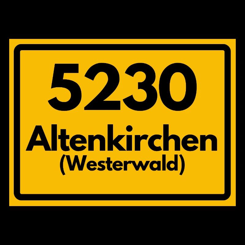 ALTE POSTLEITZAHL PL5230 ALTENKIRCHEN