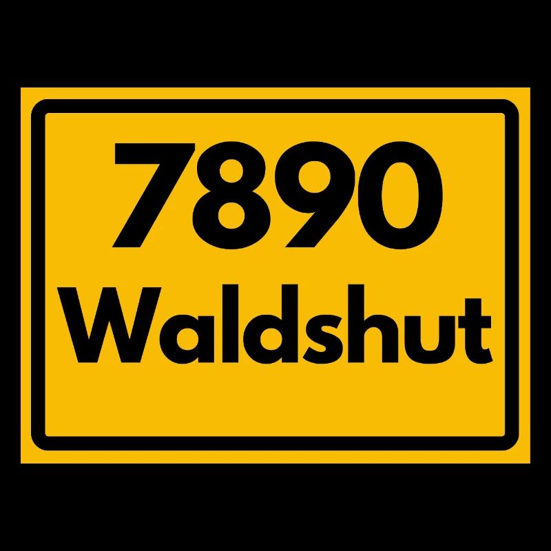 ANCIEN CODE POSTAL RETRO 7890 WALDSHUT HEIMAT