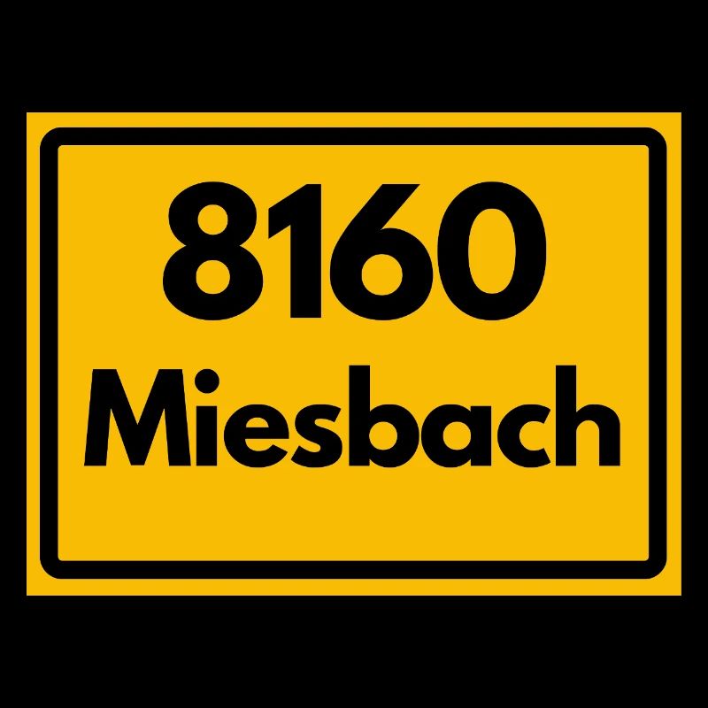 ANCIEN CODE POSTAL RETRO 8160 MIESBACH HEIMATSTOLZ