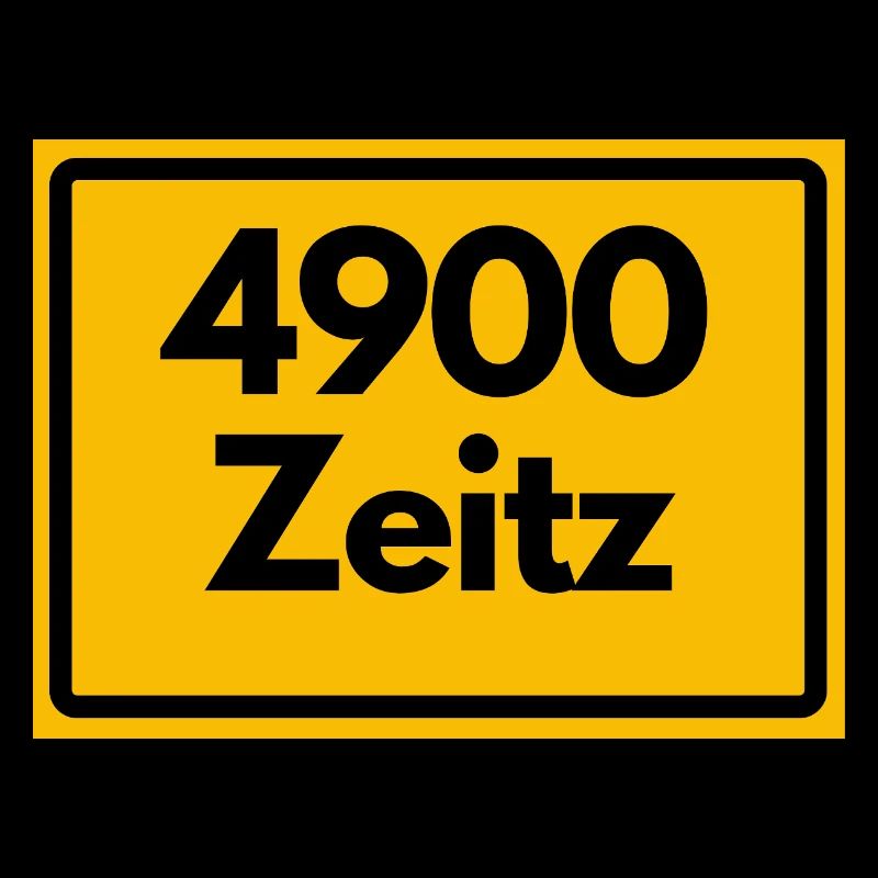 ALTE POSTLEITZAHL PLZ 4900 Zeitz Heimatstolz