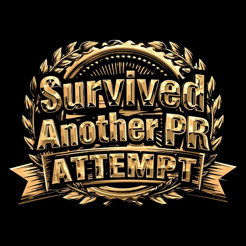Survived Another PR Attempt Funny PR Gym Gift