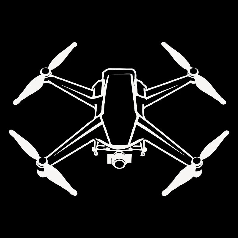 Drone simple icon