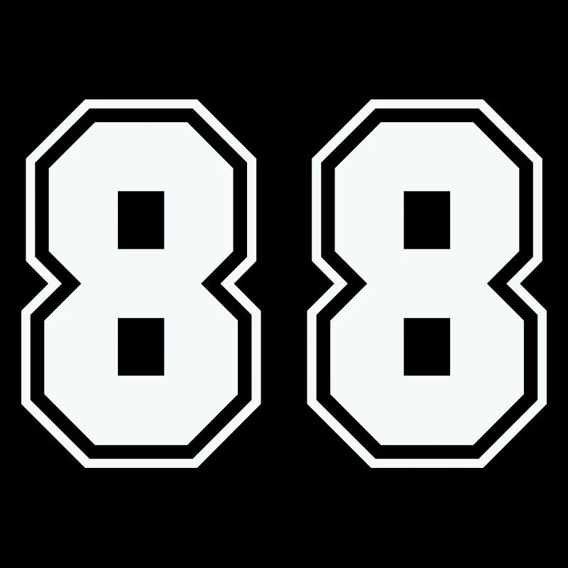 Double Eight Outline Retro
