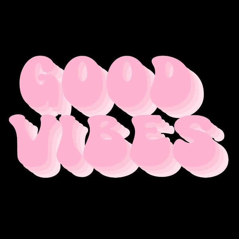 Positive Vibes – Retro Bubble Font