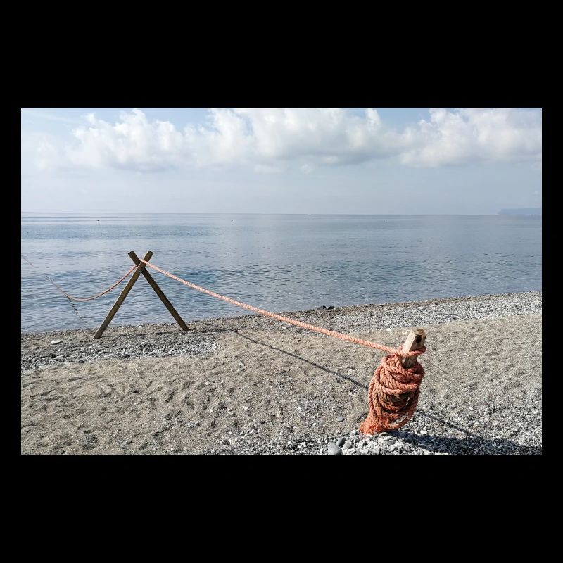 Meeresseil auf See