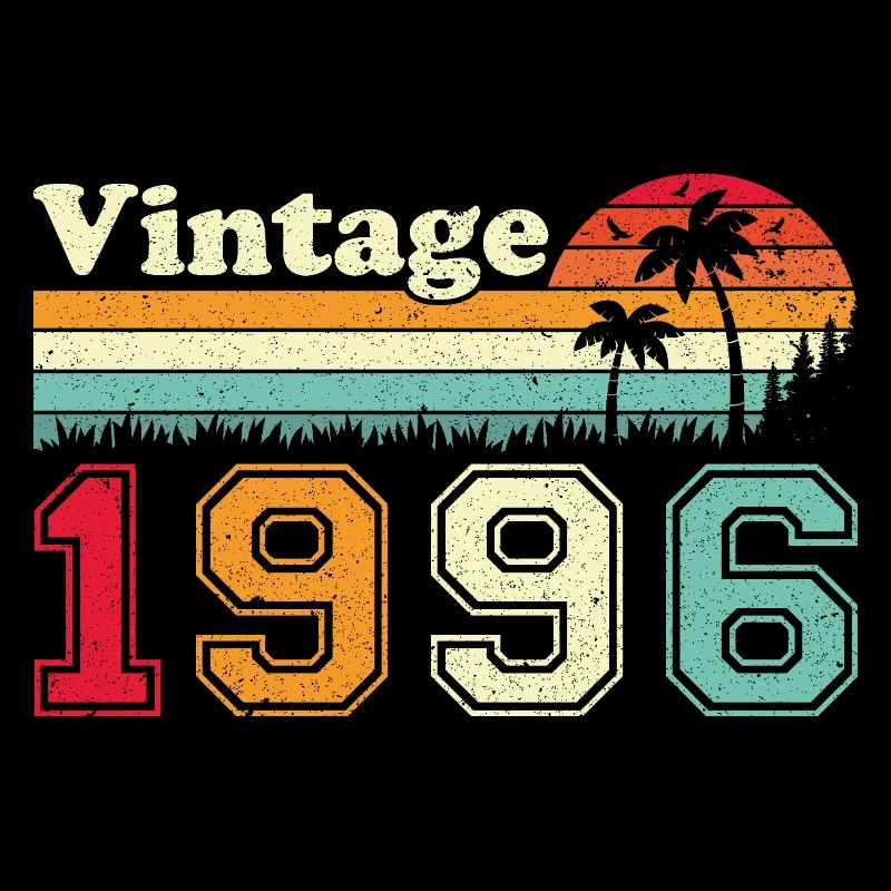 1996 Vintage Retro Geburtstagsgeschenk