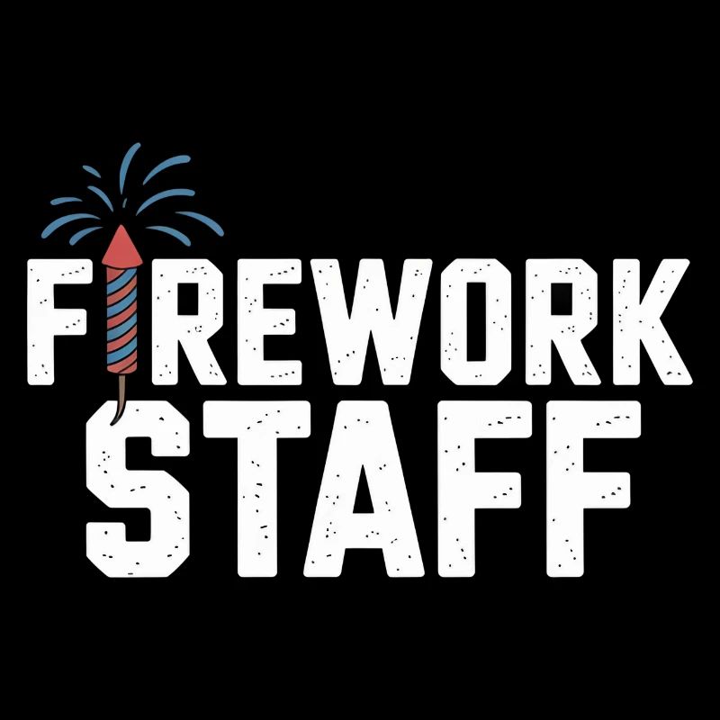Firework Stuff Party Crew Jour de l'Indépendance 4e