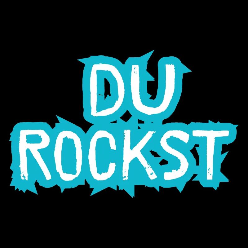 Du Rockst Design Geschenkidee