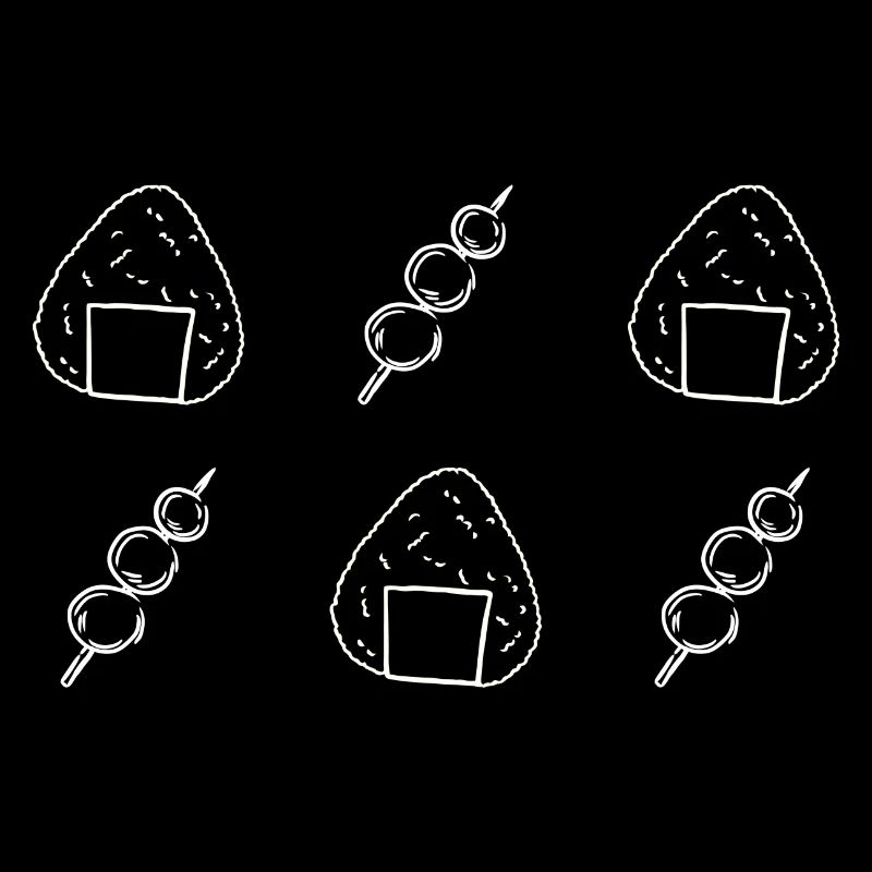 Onigiri et Dango - Boulettes de riz - Snacks - Japon