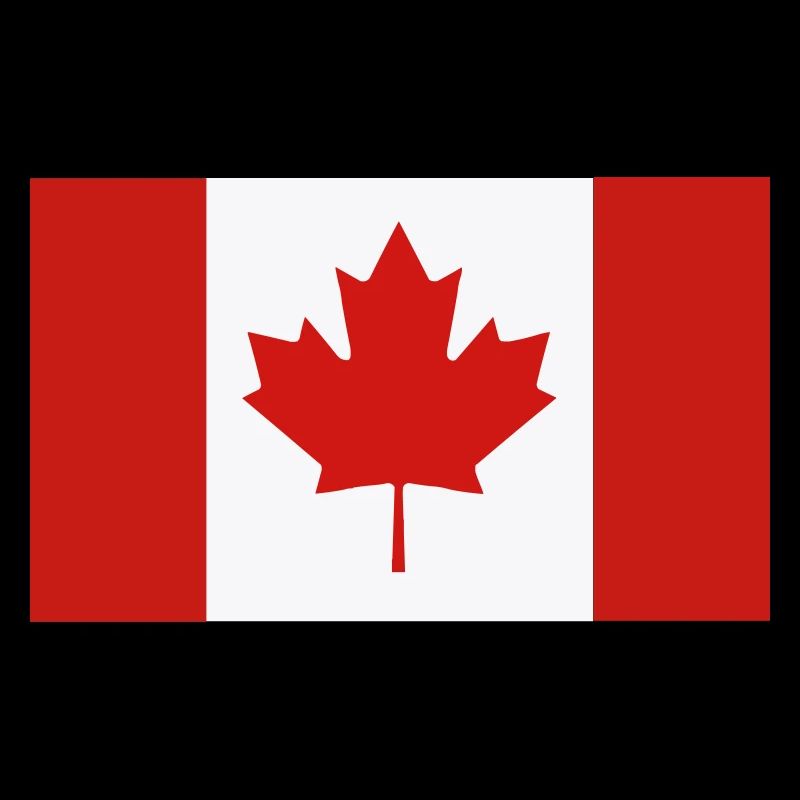 Red Maple Leaf Canada Flag