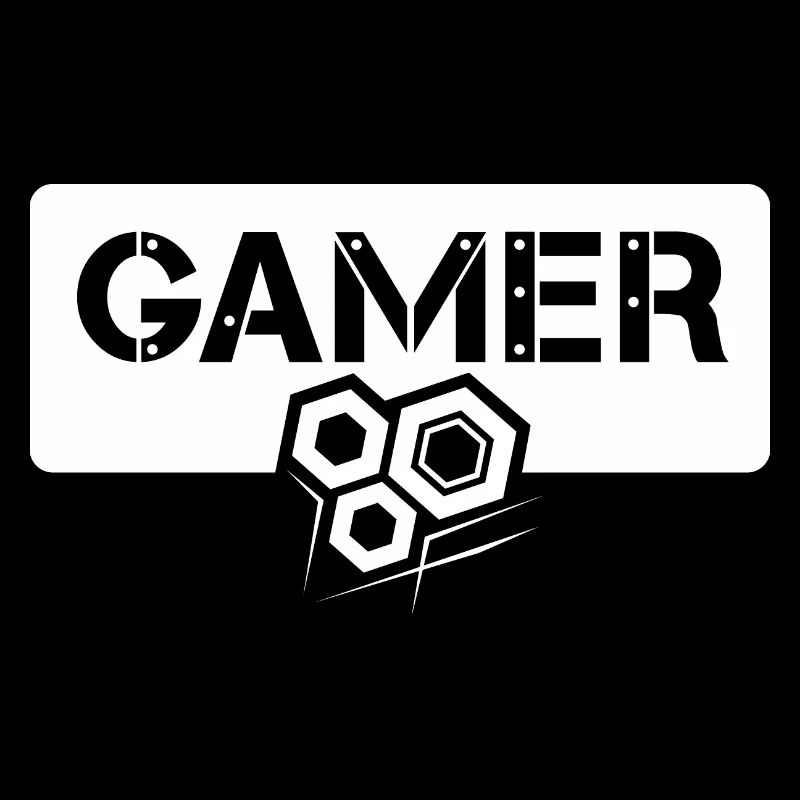 gamer gears icon logo icon graphic shield