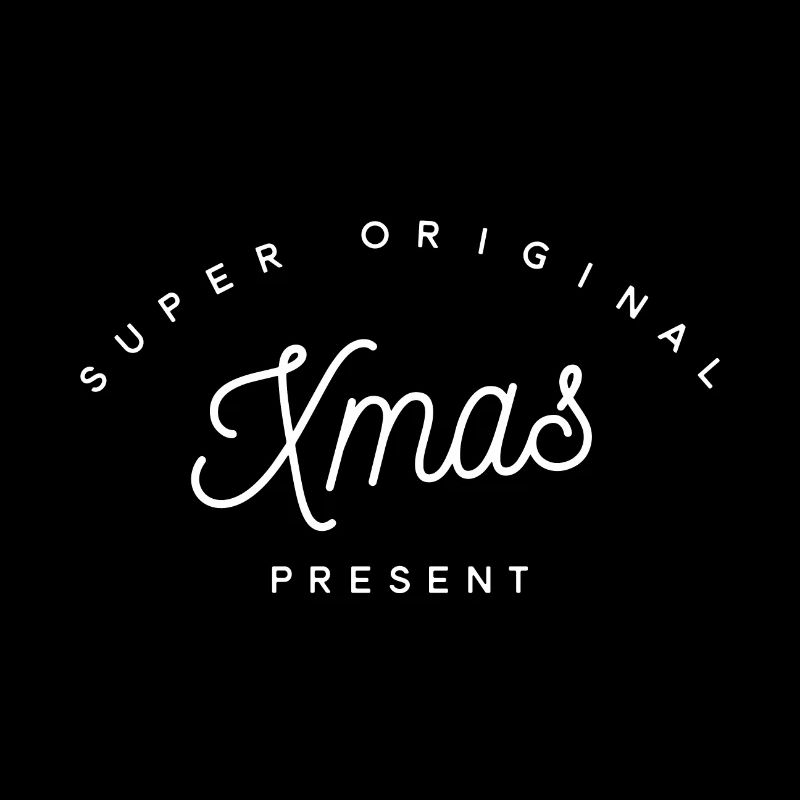 Super Original Xmas Present | Minimalist Holiday