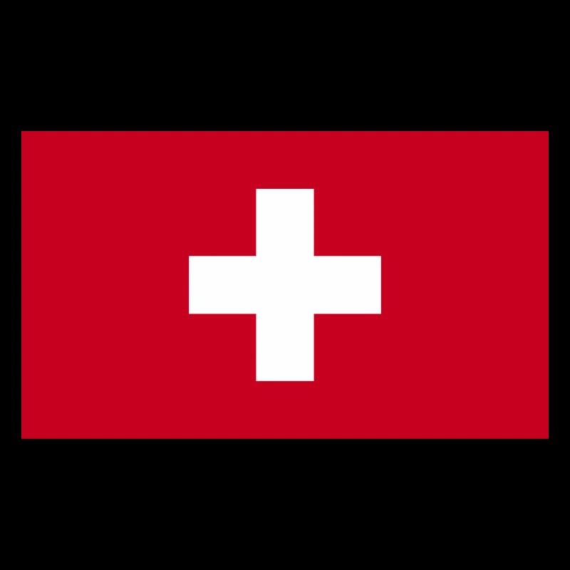Schweiz National Flagge