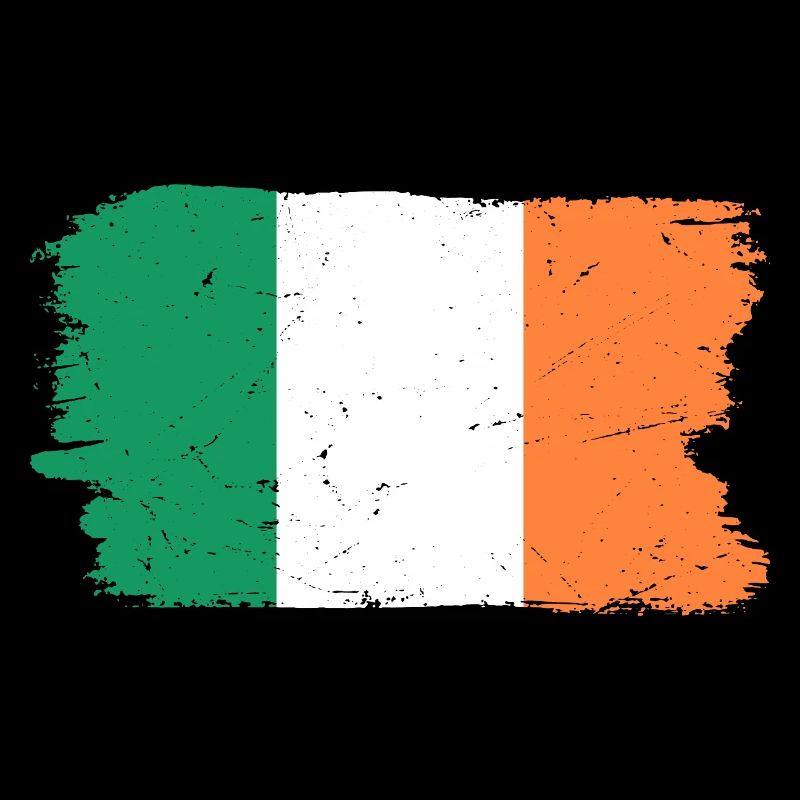 Drapeau néerlandais coups de pinceau