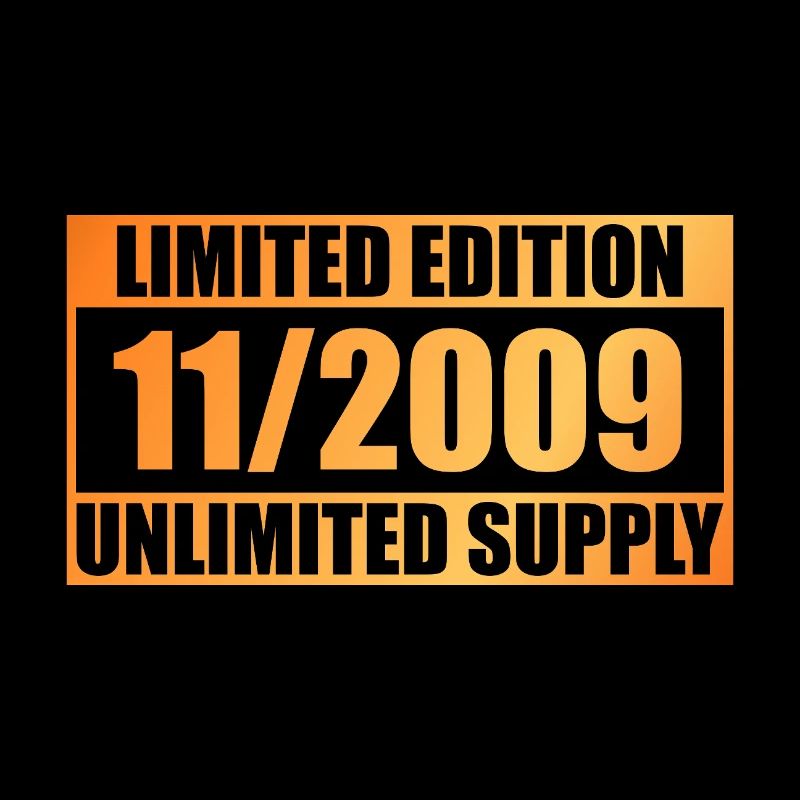 16th Birthday Limited Edition - ꝏ Supply 11/2009