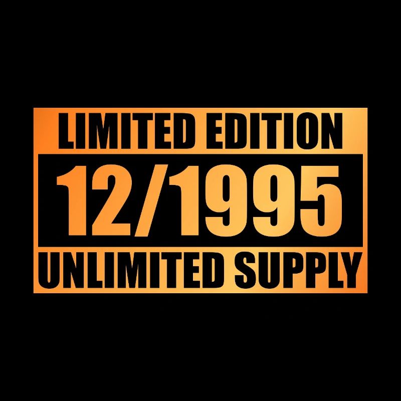 30. Geburtstag Limited Edition - ꝏ Supply 12/1995