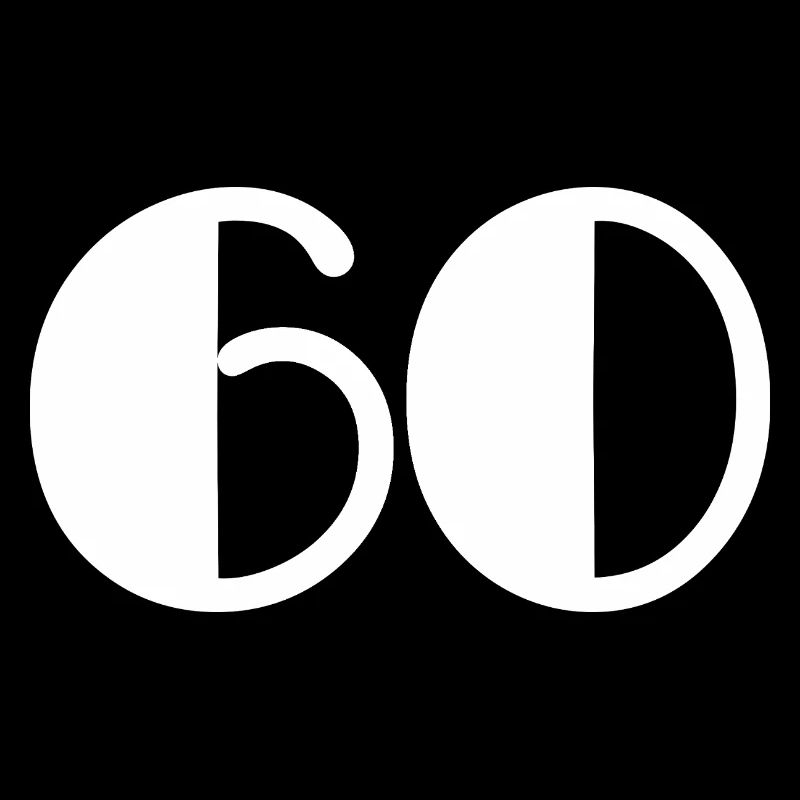 60. 60 ANS. 60e ANNIVERSAIRE. ANNIVERSAIRE 60 ANS.