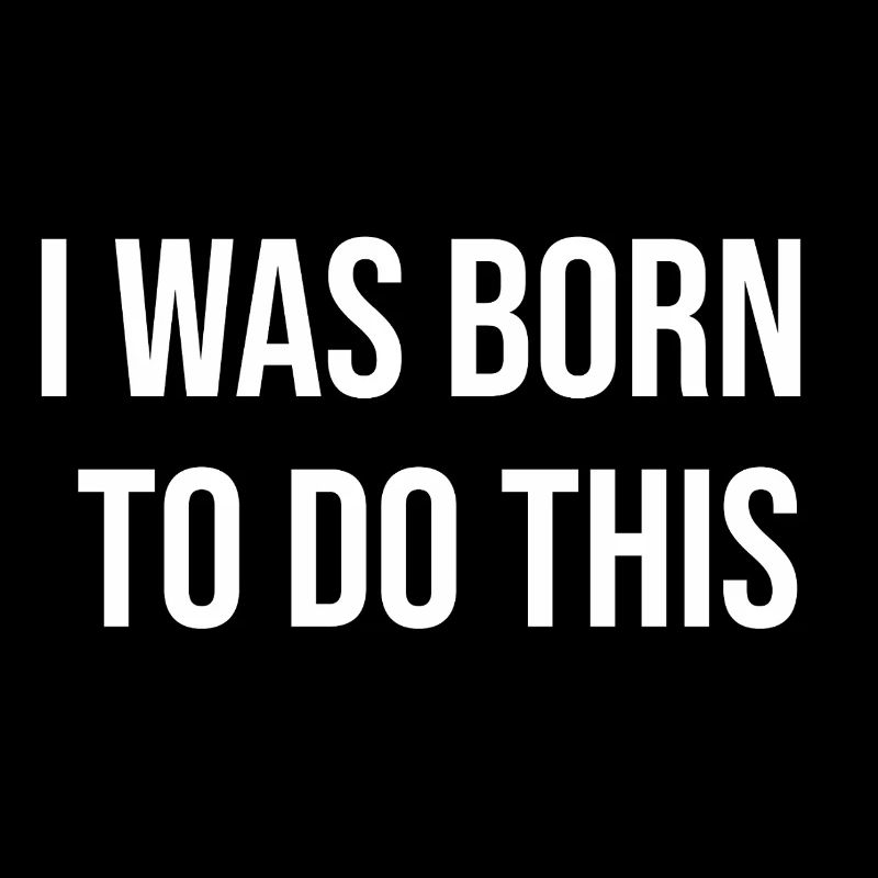 Born to To Do : Typographie Audacieuse