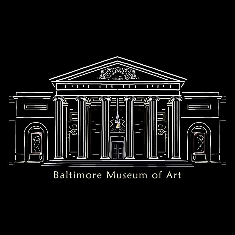 Musée d’art de Baltimore, dessin à la main, États-Unis
