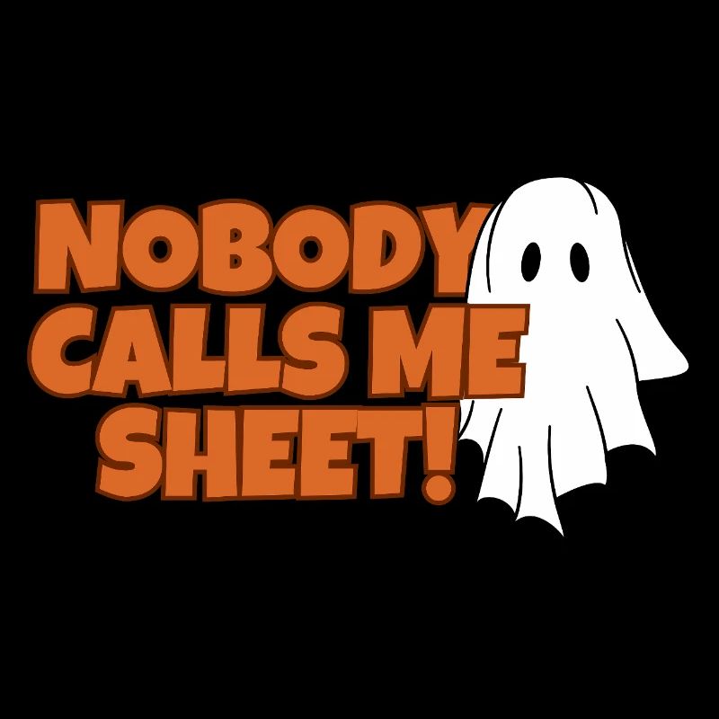 Nobody Calls Me Sheet Ghost Tee