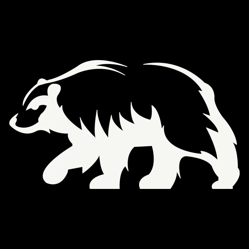Silhouette d’ours
