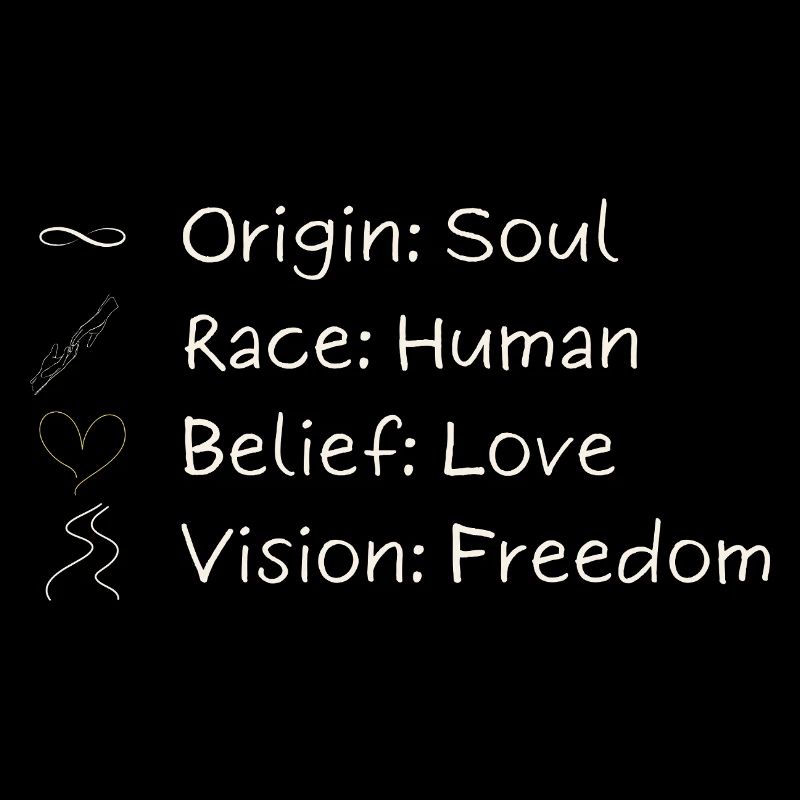 One Vision. One Freedom. One Humanity.