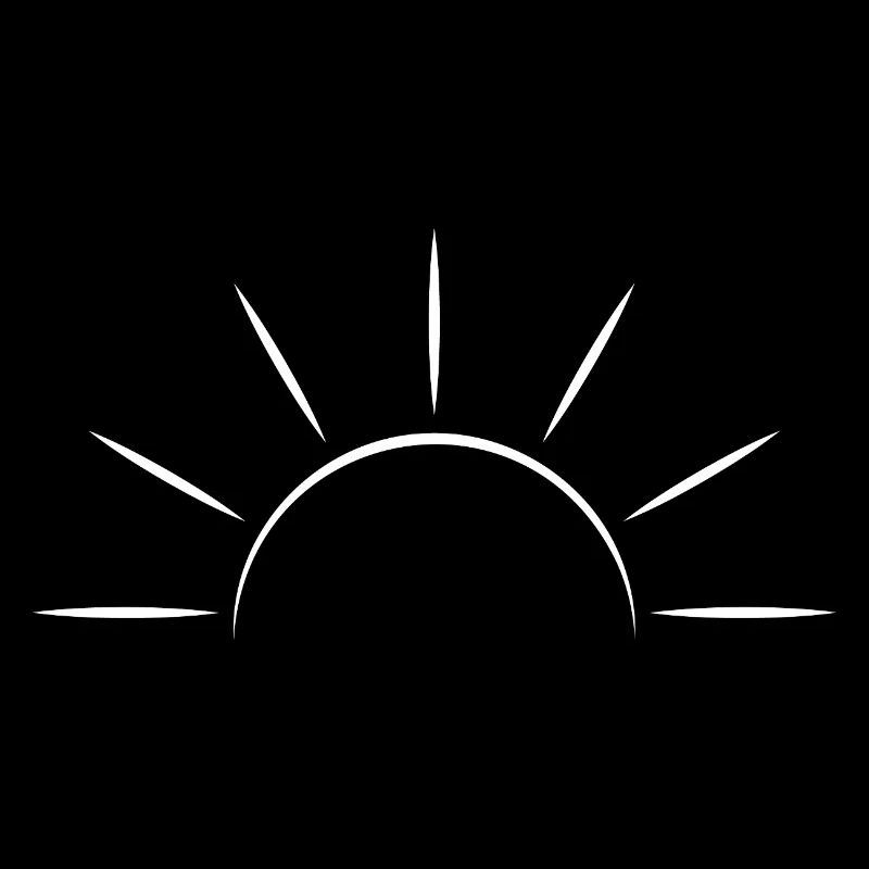 Sunrise white - Minimal Design