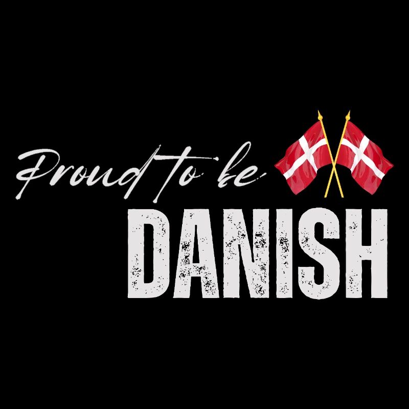 Stolzer Däne, ich liebe Dänemark