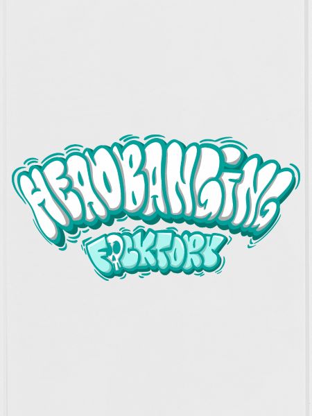 Headbanging graffiti