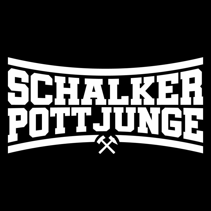Schalker Pottjunge Gelsenkirchen | Farbe änderbar