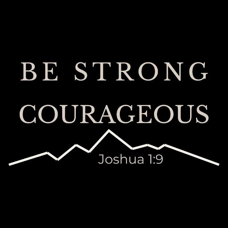 Sei stark und mutig | Josua 1,9