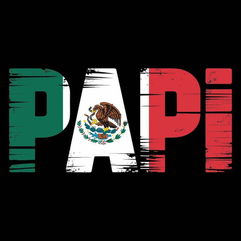 Drapeau Daddy Mexico – Père fier dans le style latino