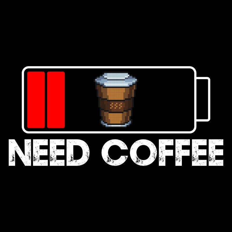 Low Battery Need Coffee