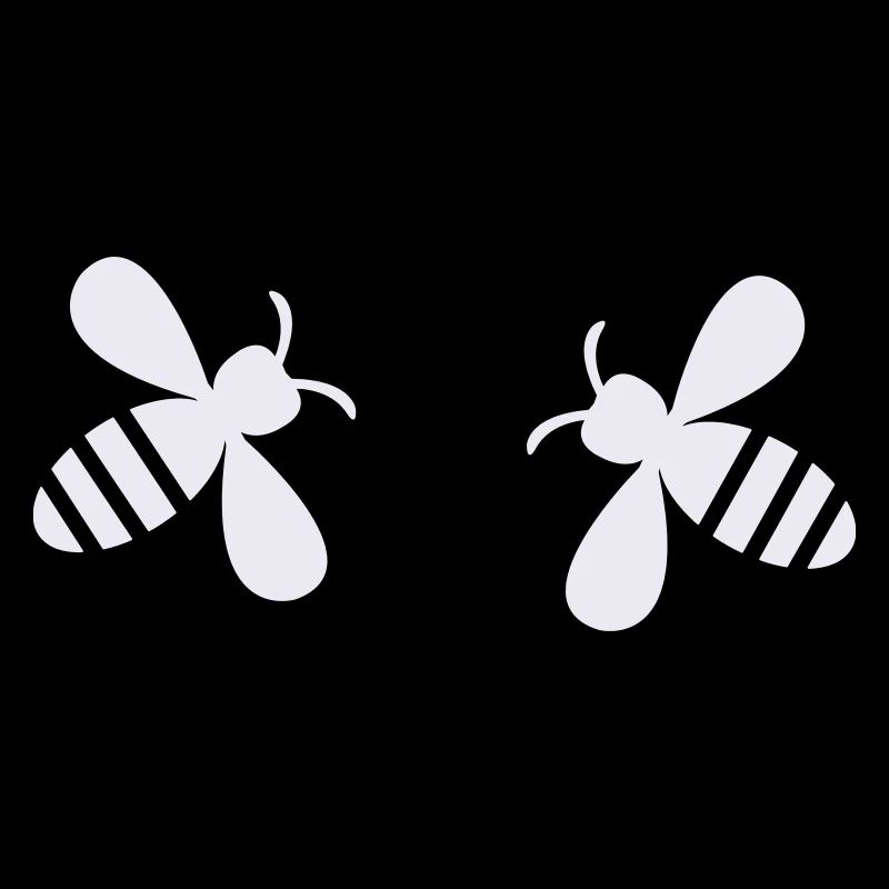 Bee Silhouettes