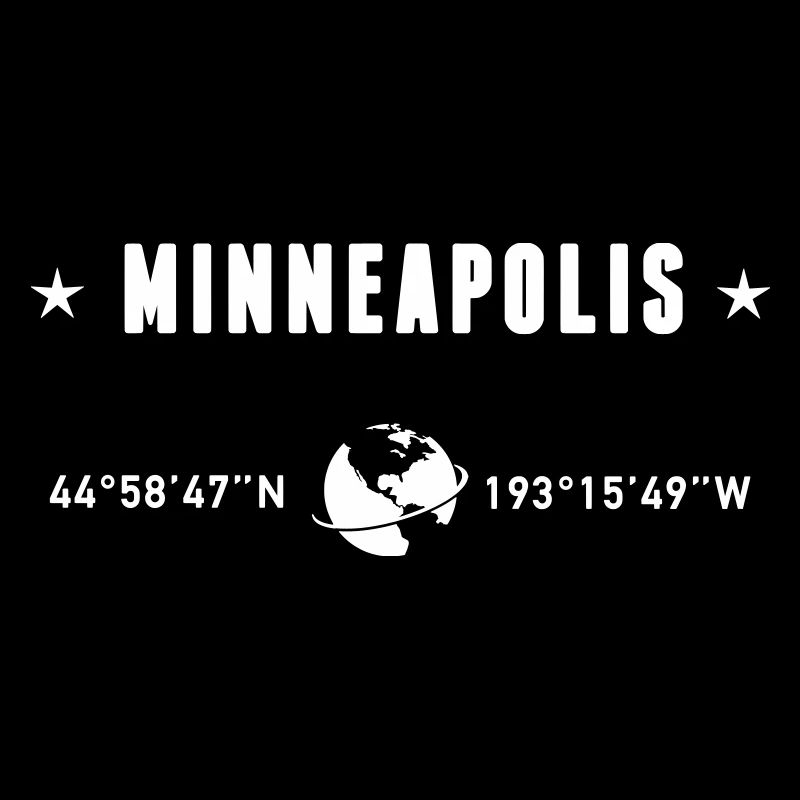 Minneapolis Minnesota Coordinates  White