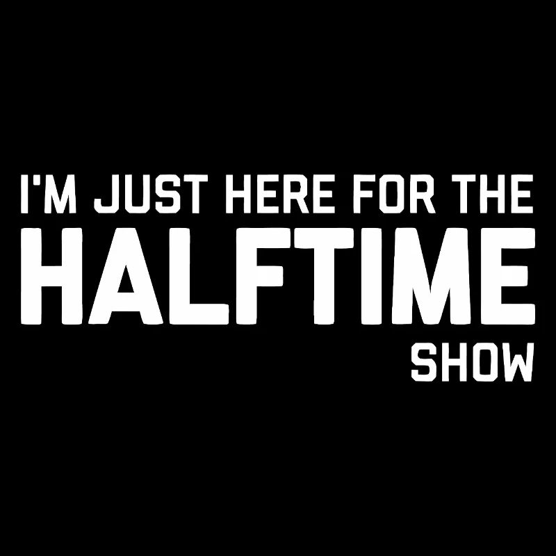 Halftime Show Bold Typography Tee