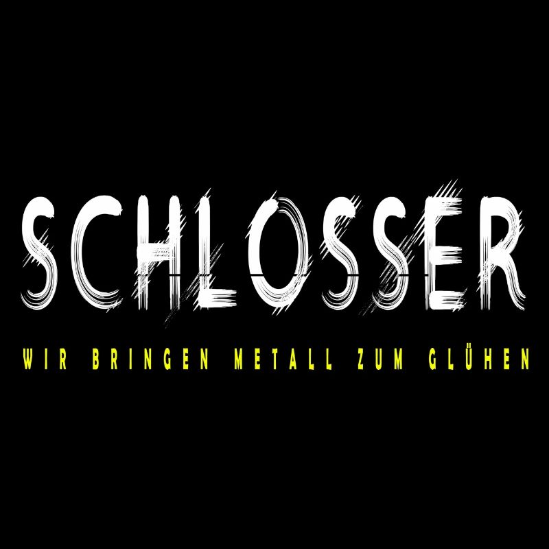 Schlosser Handwerker Design