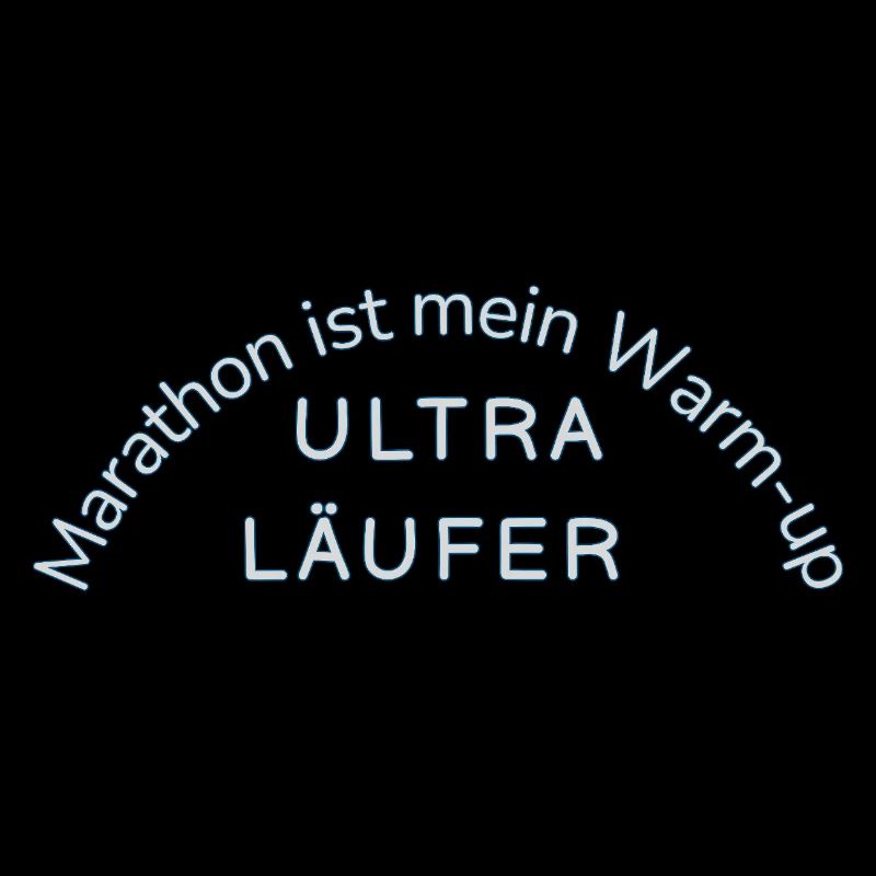 Motif d’ultramarathon déclaration drôle Uthra coureur