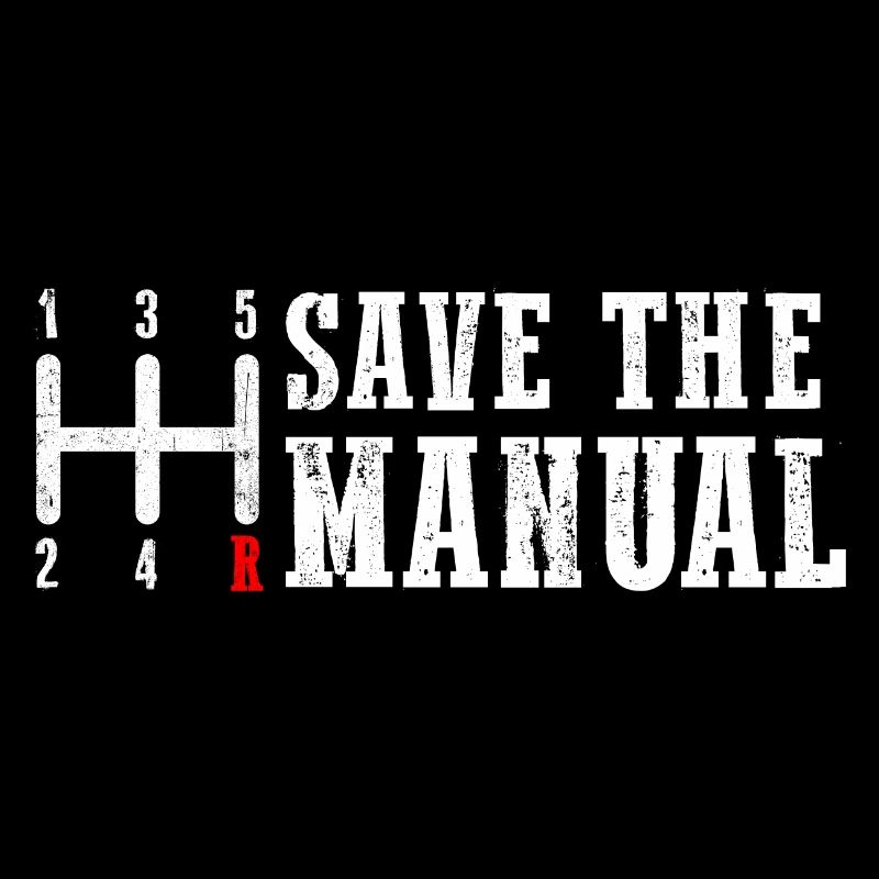 Save The Manual Gearshift Tribute
