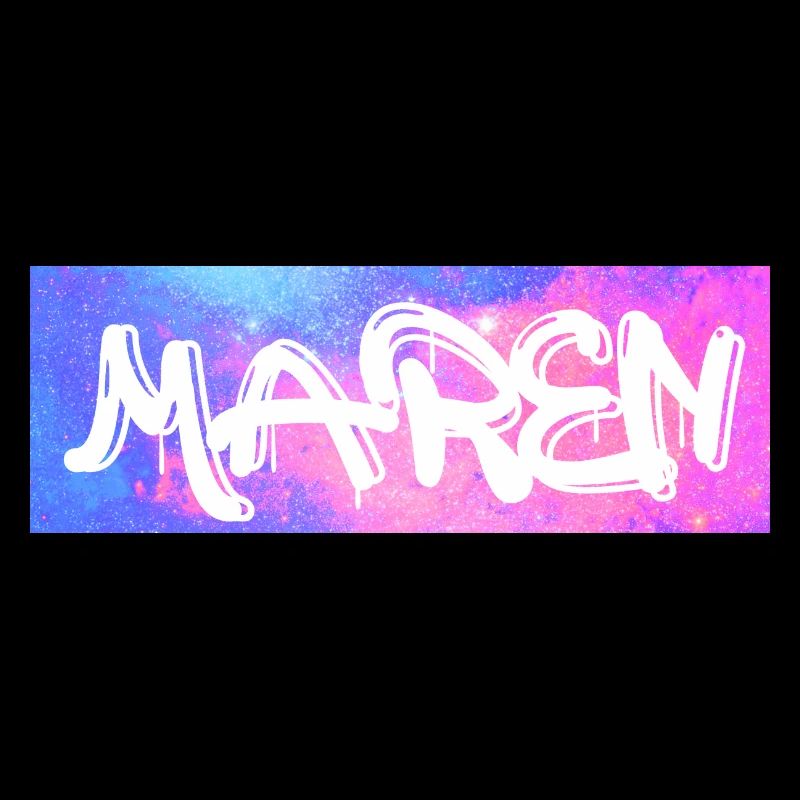 Maren Name Gift Gift Idea Galaxy