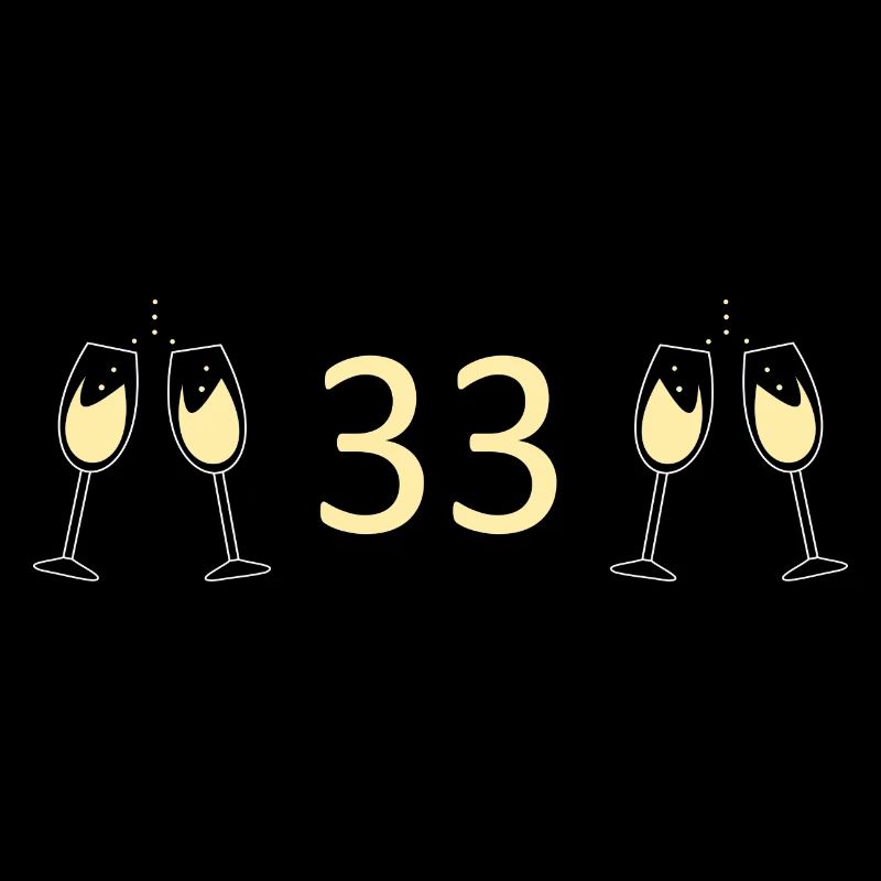 33e anniversaire 33 ans 33 ans numéro 33