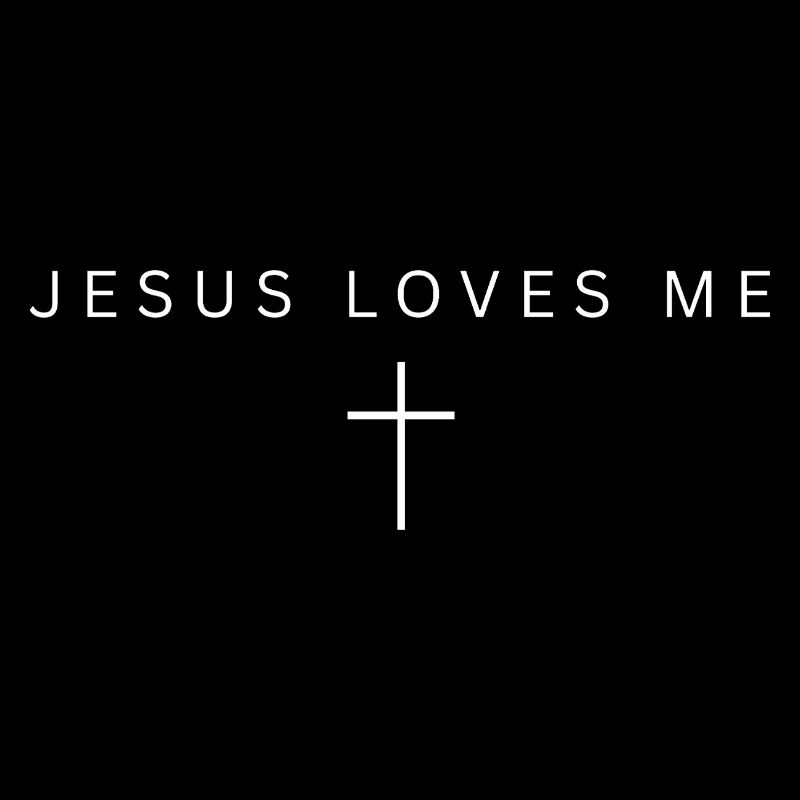 Conception de croix de Jésus m’aime