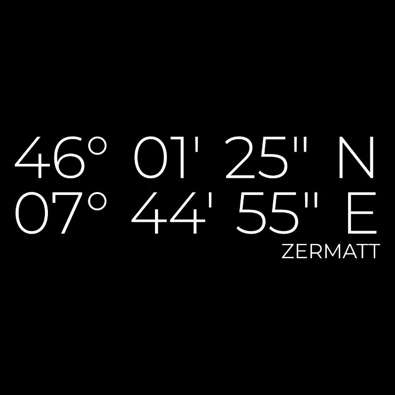 Coordinates Zermatt