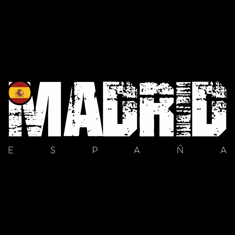 Distressed Made in Spain Typografie