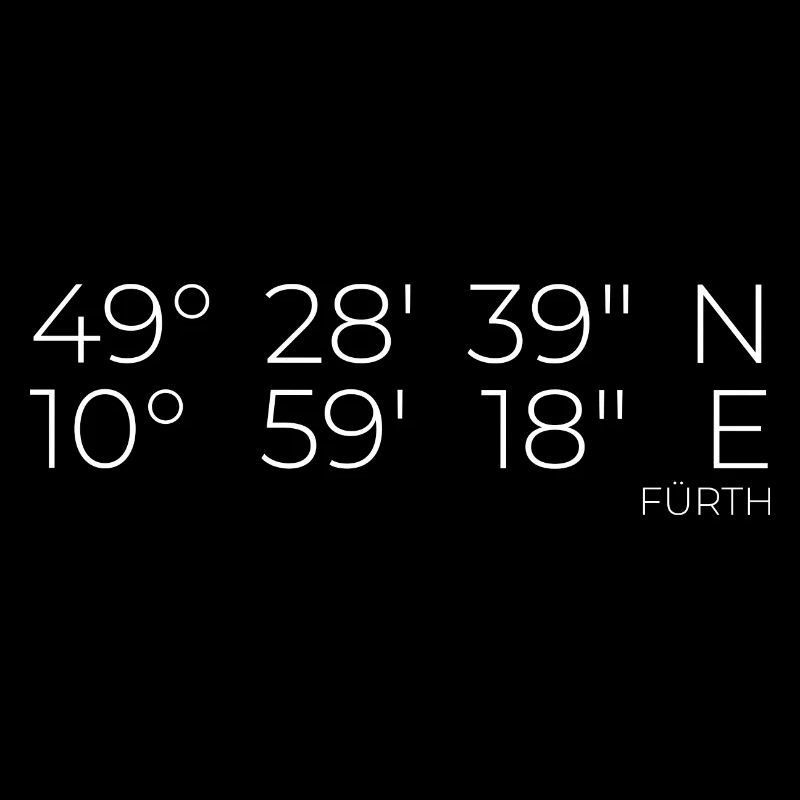 Coordinates Fürth
