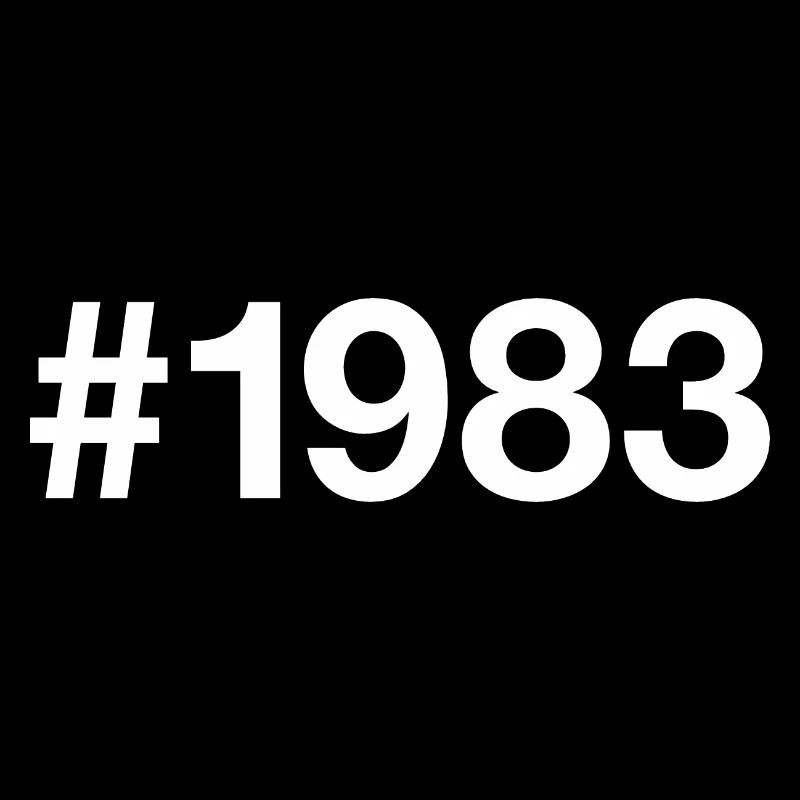 1983 Hashtag 43rd birthday 43 years