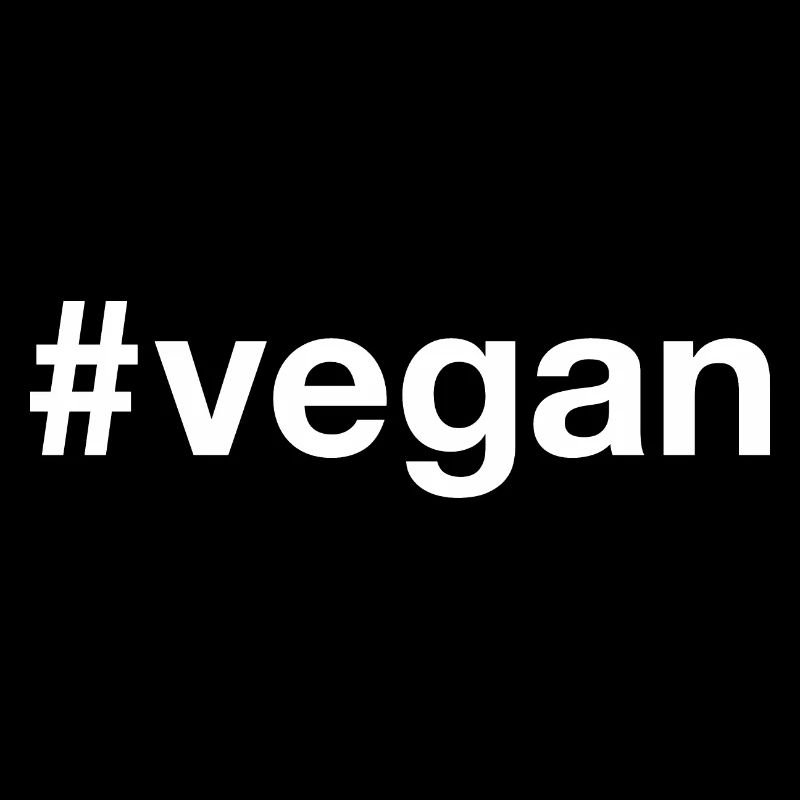 VEGAN Hashtag