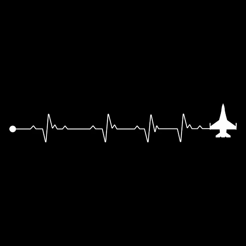 Heartbeat jet plane