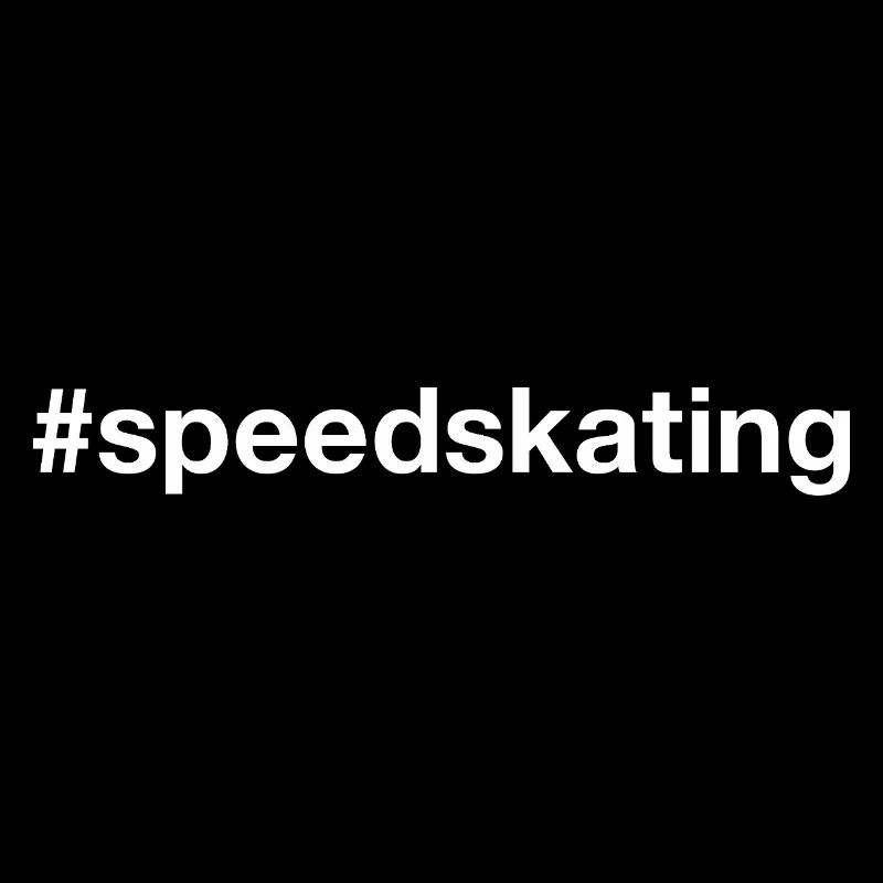 Speed skating Hashtag